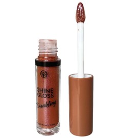 Metfdlaig Lip Gloss Women Girls Plumping Lip Gloss Glitter Tinted Lip gloss Oil Plumper Hydrating Long Lasting Moisturizing Non Sticky Makeup lip gloss (07#)