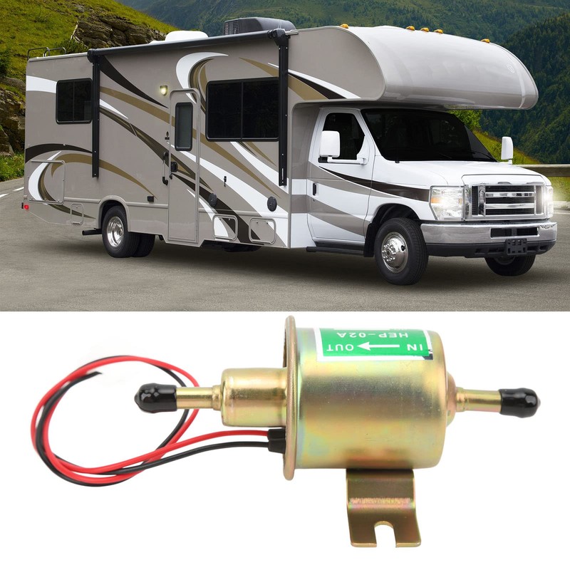 Inline Fuel Pump, Electric Fuel Pump Universal Inline Low Pressure