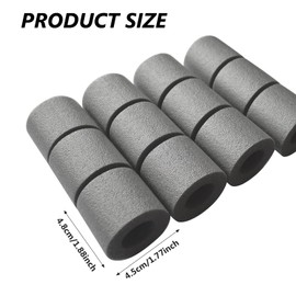 12 Pcs Curtain Spacers for Eyelet Curtains,Curtain Spacers,Curtain Divider,Curtain Spacers for Eyelet Curtains - Lightweight, Durable, and Recyclable