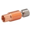 2Pcs Nozzle Throat Heat Break Heatbreak Tube Threaded 3D Printer