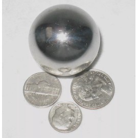 Ball Baron Three 1-1/2 Inch Soft Polish Steel Balls CAN BE MACHINED, DRILLED or WELDED