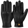 GSG SINCE 1998 Genuine Leather Gloves Warm Wool Lined Sheepskin Gloves Winter Gloves for Driving Black X-Large