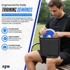 ZPU 1kg Nylon Discus with Black Carry Bag, Sports Practice