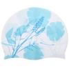 Toddmomy Gorro de Baño de Silicona Reversible Estampado, Gorra de