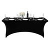Wedding_Decorations Tight Fit Lycra Table Cover Spandex Cloth Tradeshow Vendor