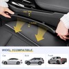 ZOCARTO Car Seat Gap Filler 2-Piece Multi-Functional Storage Belt with