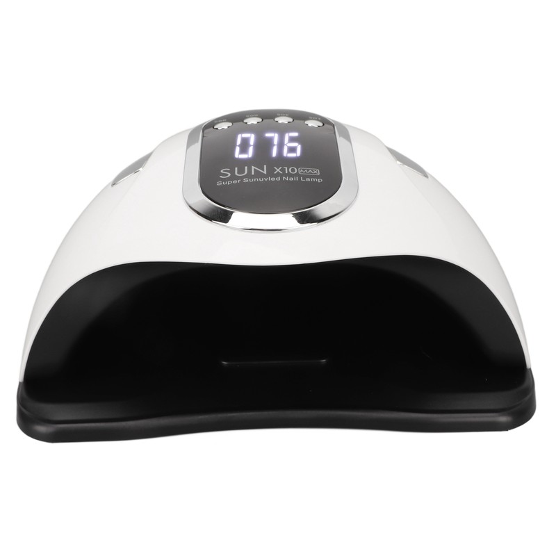 LED Nail Lamp 4 Timers Handheld with Removable Bottom Plate