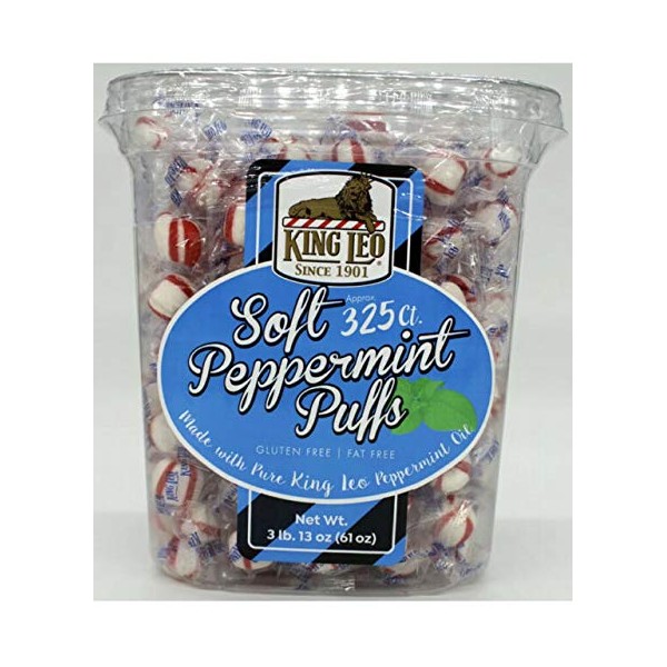 King Leo Soft Peppermint Puffs 61oz. (325 count)