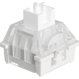 DrunkDeer Linear Magnetic Switches Pre-lubed RAESHA RGB Adjustable Actuation for Rapid Trigger Gaming Keyboard,with LED Slot - 36Pcs