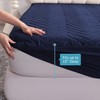 NTBAY Waterproof Mattress Protector, Quilted Twin Fitted Mattress Cover with