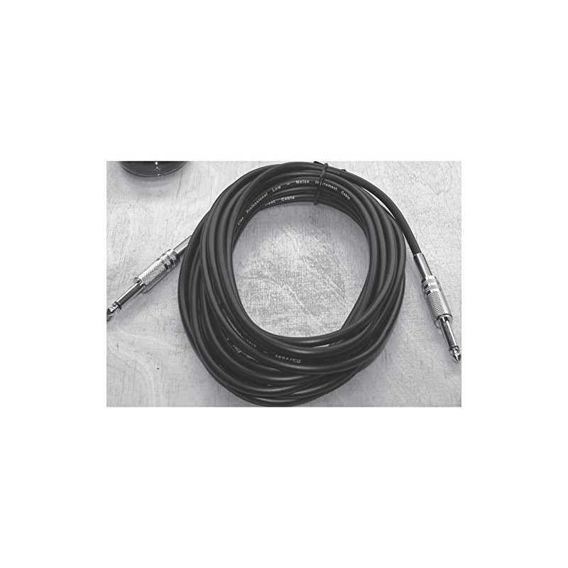 Klinke-Klinke Kabel Mono, 6,3mm, 6m