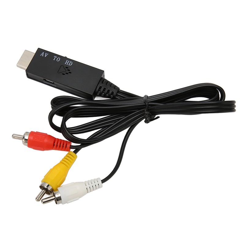 AV to HD Multimedia Interface Cable 3 RCA to HD
