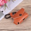 OSALADI 2pcs Simple Imitation Leather Earphone Case Cover for Portable