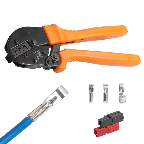 ktolplao 15/30/45 Amp Power Connectors Battery Modular Terminals AWG10-20 Red