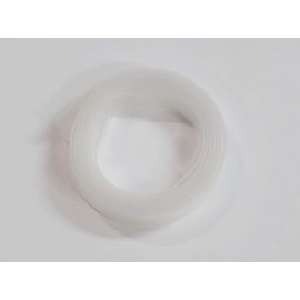 Heat Shrink Tubing 0.3 inch (7 mm), Inner Diameter 0.3 inch (7 mm), Flat Width 0.5 inch (13 mm), Shrink Ratio 2:1 (7 mm to 3.5 mm), Shrink Tube, Waterproof High Flame Retardant, Shrink Tubing (1M, Clear (Transparent)