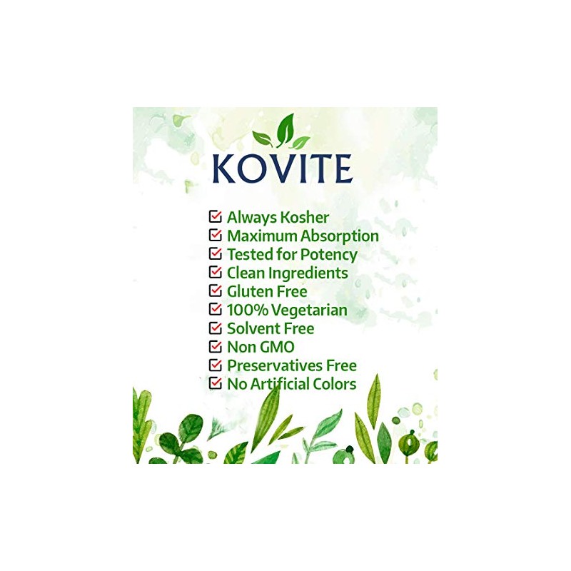 Kosher Vitamin B12 Liquid Drops 5000 mcg - Raspberry Flavor