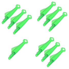 ASIRYVA 10 Pcs Sewing Needle Threader, Quick Sewing Machine Loop Needle Threader Tool for Sewing Machines & Craft DIY(Green)