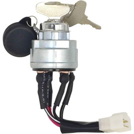 EZROAD Ignition Switch SBA385201890 87760272 Compatible with New Holland TC30 2120 1920 3415 1720 1320 1220 1520 1620 1120 1215 1715 CM224 CM222 CM274 CM272 4WD 2WD 27HP 22HP Compact Tractor Mower