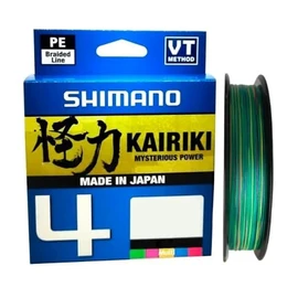 SHIMANO 4 Brins Kairiki 4 LDM54TE2020015M Braid 150 m Diameter 0.2 mm R.13.8 kg Multi-Coloured