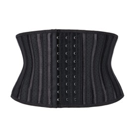 Atbuty Super Short Torso Waist Trainers Belt for Women Cincher Corset Hourglass Invisible Slimming Latex Trimmer Girdle
