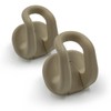 LXROAR01 2PCS Roof Coat Hanger Hooks Compatible with Ford F150