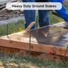 16 Inch Rebar Stakes 20 Pack 1/2 Inch Diameter Heavy