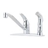 Pfister Pfirst Series Single Handle Kitchen Sink Faucet with Side