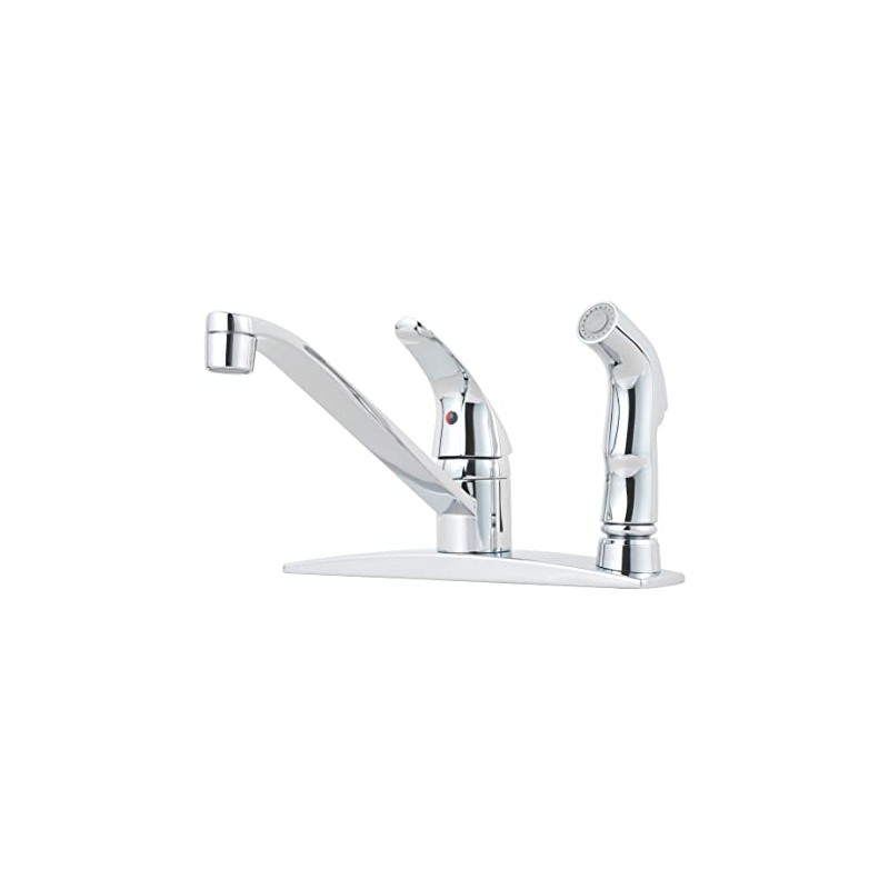 Pfister Pfirst Series Single Handle Kitchen Sink Faucet with Side