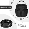 ATDORO Cleaning Caddy Organizer With Handle, Foldable Bucket Organizer, Caddy