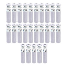 Baleen Filters 10" x 2.5" 0.5 Micron Coconut Shell Performance Carbon Filter Cartridge Replaces Hydronix SMCB-2510, Watts MAXVOC-975, Pentek CBC-10 (25 PACK)