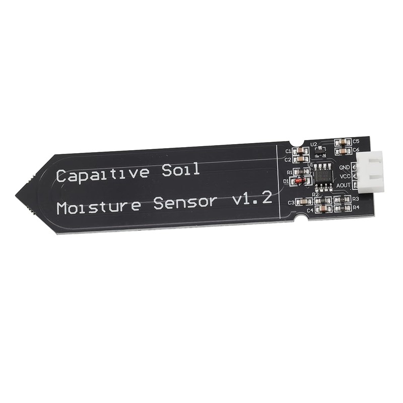 Heevhas Capacitive Soil Moisture Sensor Corrosion Resistant Moisture Detection Garden