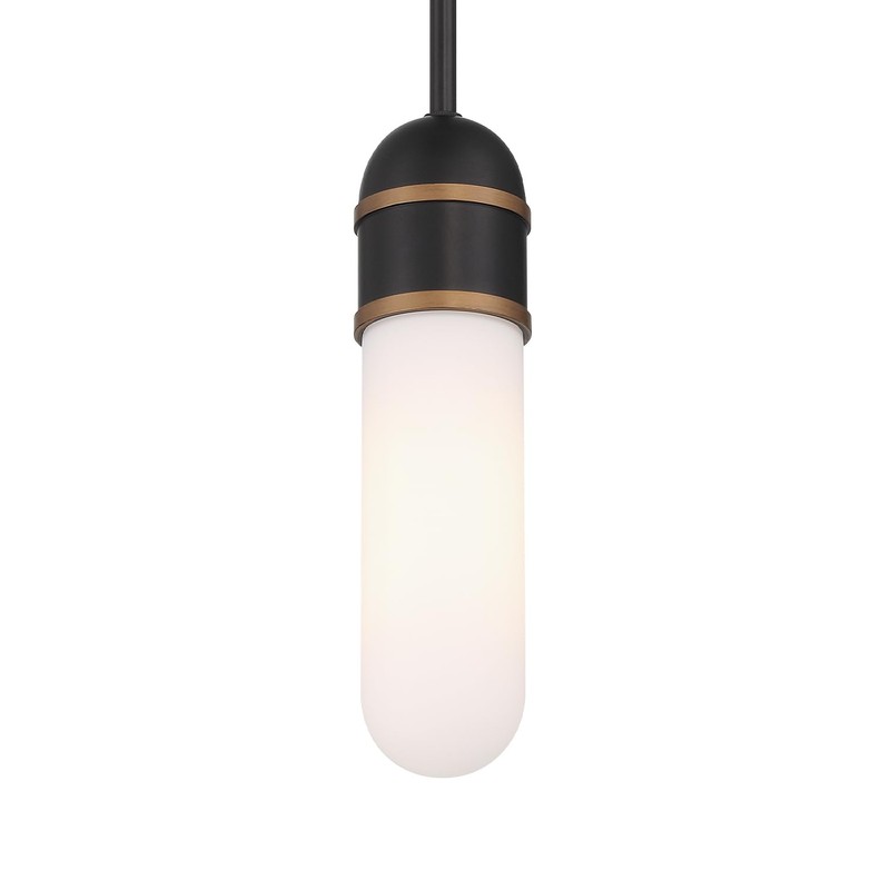 Crystorama Brian Patrick Flynn Capsule 1 Light Matte Black +
