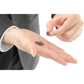 Don Flyee Flower Card Pin Badge Pin Butterfly Clutch Alloy C0053