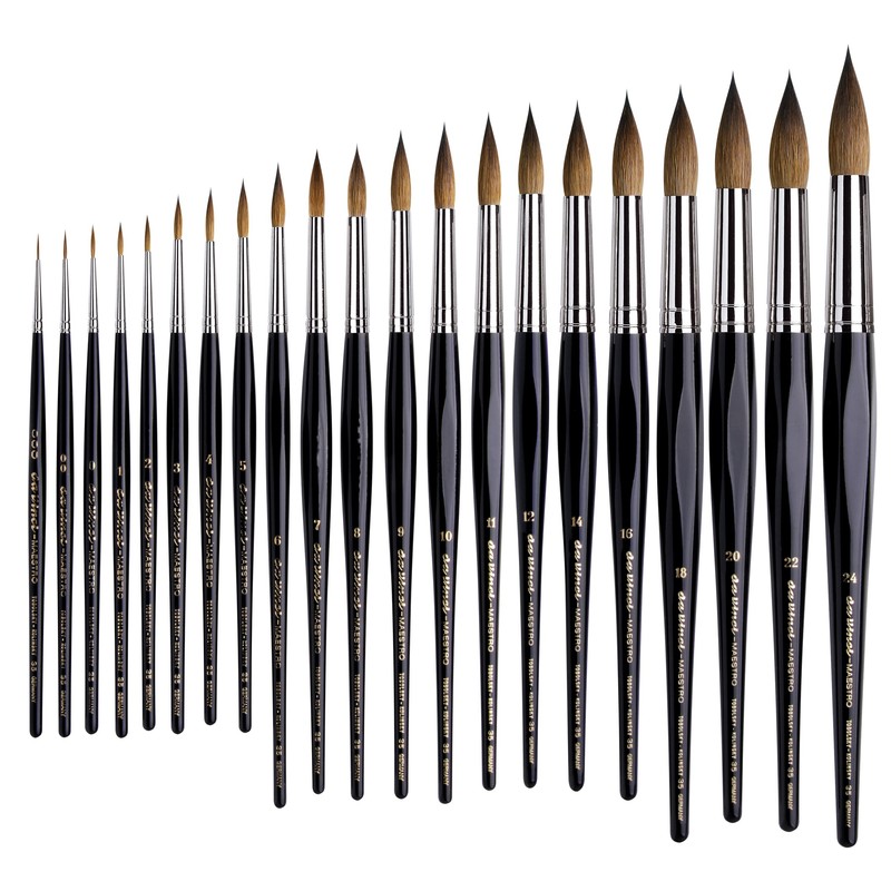 Series 35 Maestro Water Colour Brush Redsable 2