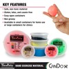 CanDo TheraPutty Antimicrobial - Therapeutic modelling clay - 3 oz