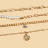 Stocking Stuffers Gifts for Women Moon and Star Necklace Gold