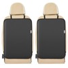 Meolsaek Kick Mats Back Seat Protector, 2Pack Waterproof Oxford Seat
