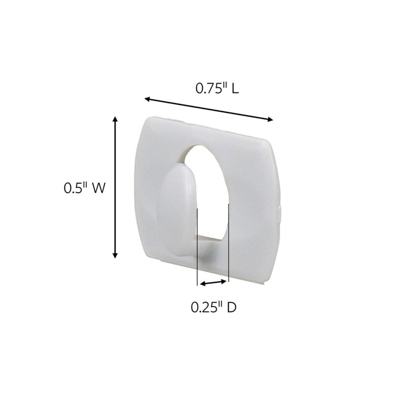 Command Decorating Clips, 40 Clips and 48 Strips, Damage-Free Hanging