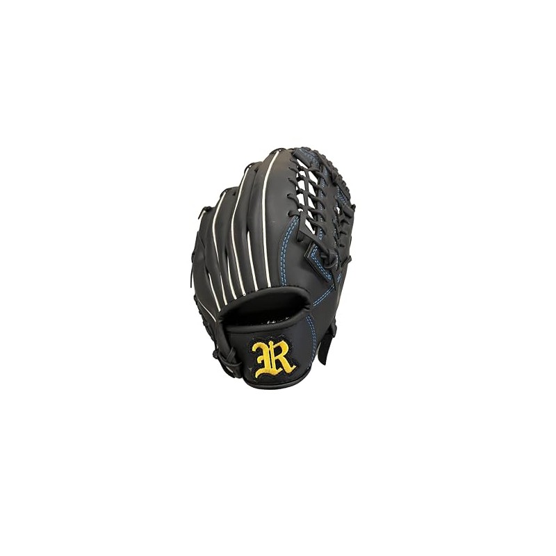 Soft Baseball Glove Right Handed Junior All Round 10.5" Black