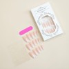 24PCS Tip Almond Press-on Nail Tips - Medium Long Nude