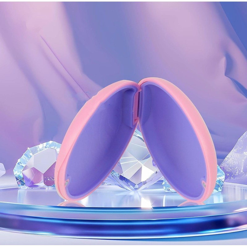 ShuaWdk Mouthpiece Case, Denture Case, Retainer Case - Denture Container,