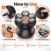 7D Electric Head Shaver for Bald Men – Waterproof Floating