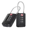 ZHEGE Suitcase Lock Combination Lock 3 Digit TSA Lock with