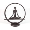 Danya B. Meditation Circle Cast Iron Sculpture | Contemporary Metal