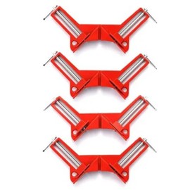 4 PCS Right Angle Clamp, 90 Degrees Corner Clamp Enhanced DIY Glass Fish Tank and Picture Frame Fixing Clip, Woodworking Clamps