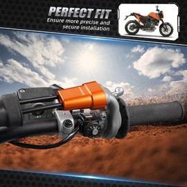 NICECNC Motorcycle Hand Throttle Cable Cover Aluminum Compatible with KTM 125-450 XC XCF SX SXF 2016 125-500 XC XCF XCW XCF-W SX SXF EXC EXCF 2017-2022 125-500 XCW XCF-W EXC EXCF 2023,See fitment