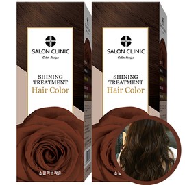 Salon Clinic [Salon Clinic] DIY Hair Dye Chocolat Brown (2 packs) / [살롱클리닉] 셀프 염색약 쇼콜라브라운 (2개)