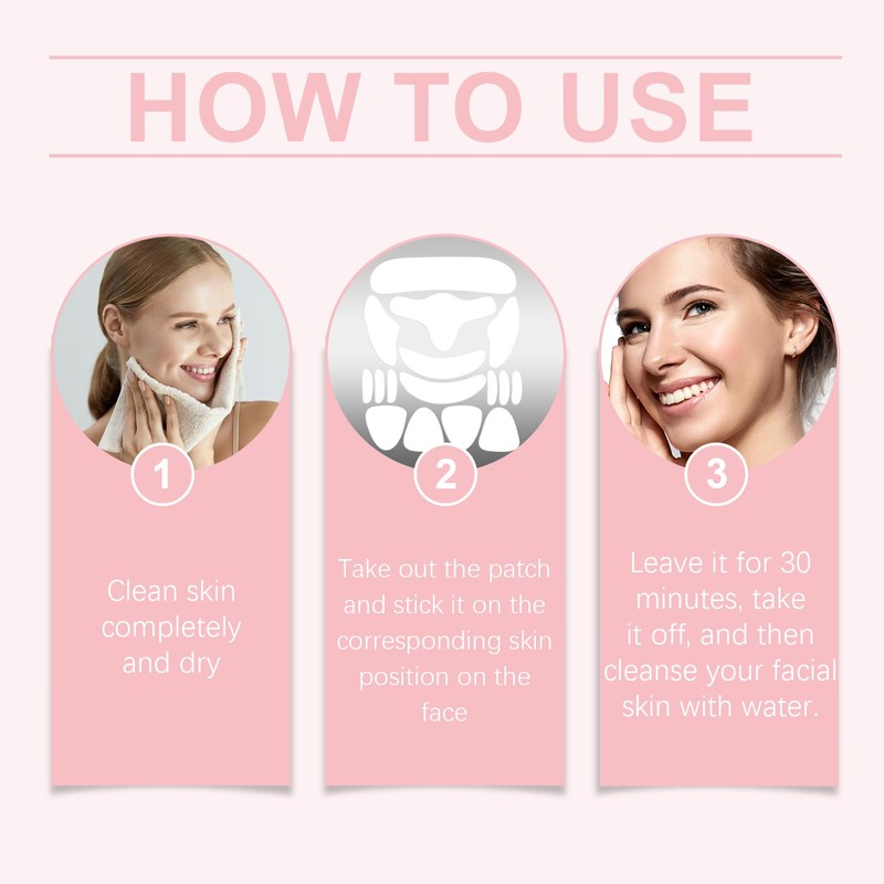 Smoothing Wrinkle Facial Patches