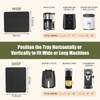360° Rolling Tray for Coffee Maker, Sliding Tray Countertop Appliance