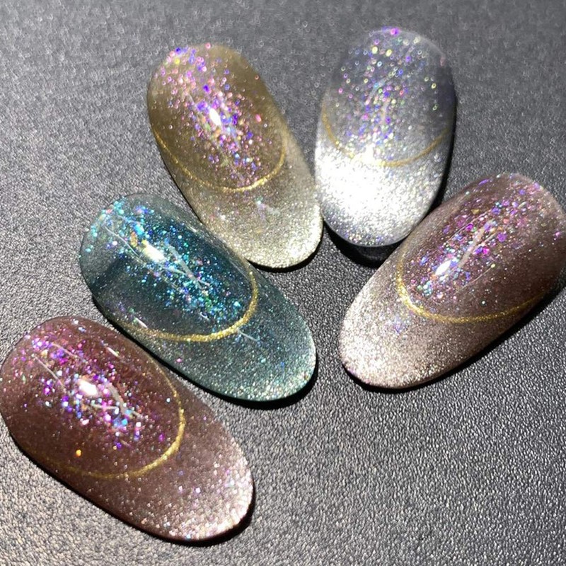 ICE GEL Color Gel ABLACK Star Galaxy Gel 1167 3g